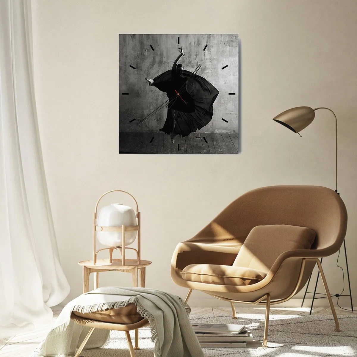 Nástenné hodiny - Plné vášne - 30x30 cm