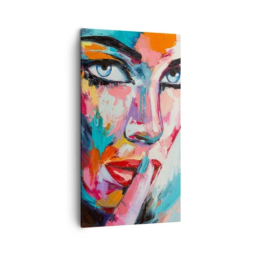 Obraz na plátne - Naše prvé tajomstvo - 45x80 cm