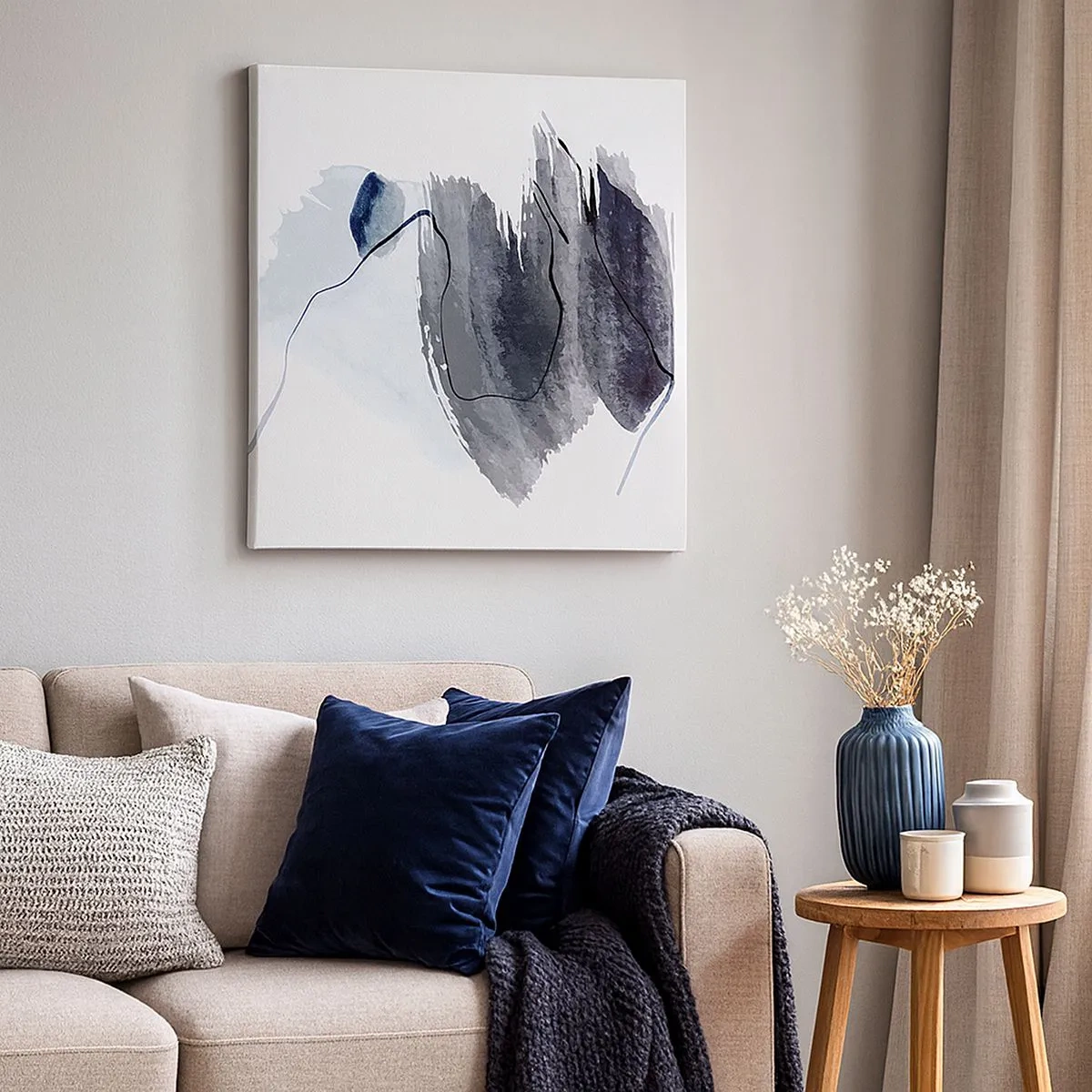 Obraz na plátne - Intenzita a pohyb - 30x30 cm