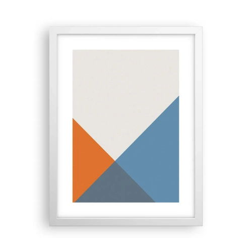 Plagát v bielom ráme - Pod uhlom… - 30x40 cm