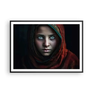 Plagát v čiernom ráme - Východná princezná - 100x70 cm