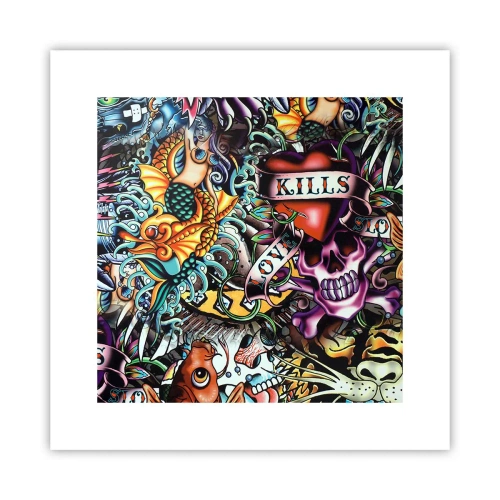 Plagát - Sen tatéra - 30x30 cm