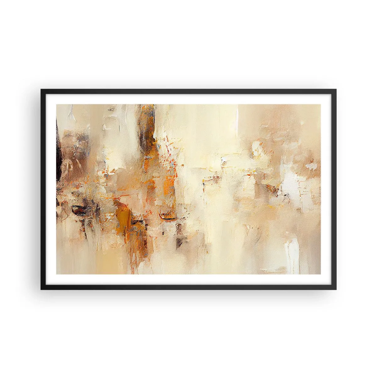 Plagát v čiernom ráme - Duša jantáru - 91x61 cm