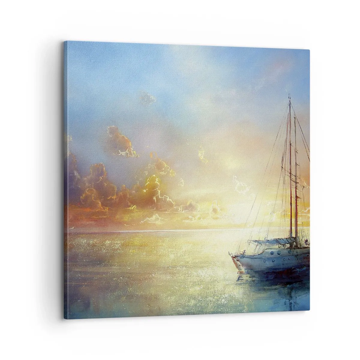 Obraz na plátne - V zlatom zálive - 60x60 cm