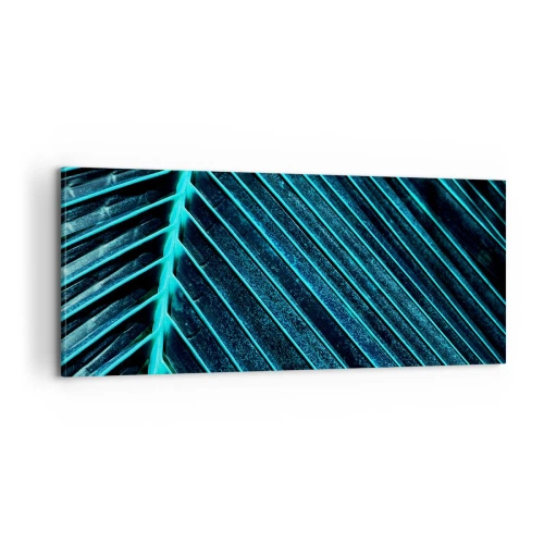 Obraz na plátne - Textúra zelene - 100x40 cm