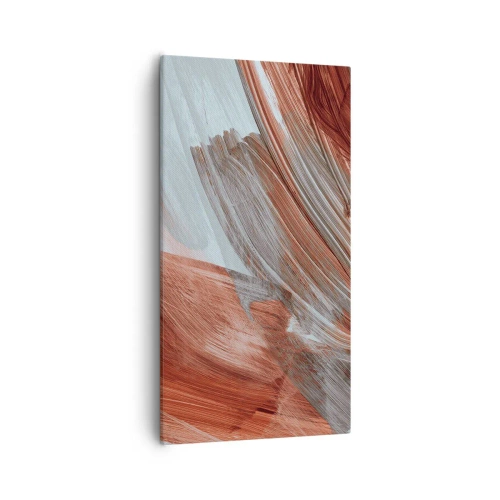 Obraz na plátne - Jesenná veterná abstrakcia - 55x100 cm