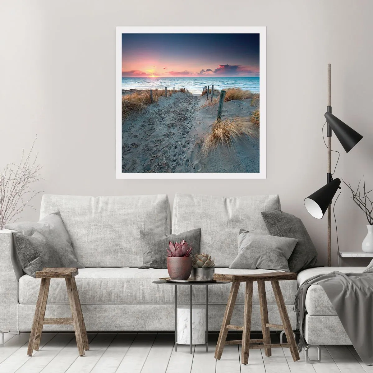 Plagát - Šiel by som s tebou na kraj světa… - 40x40 cm