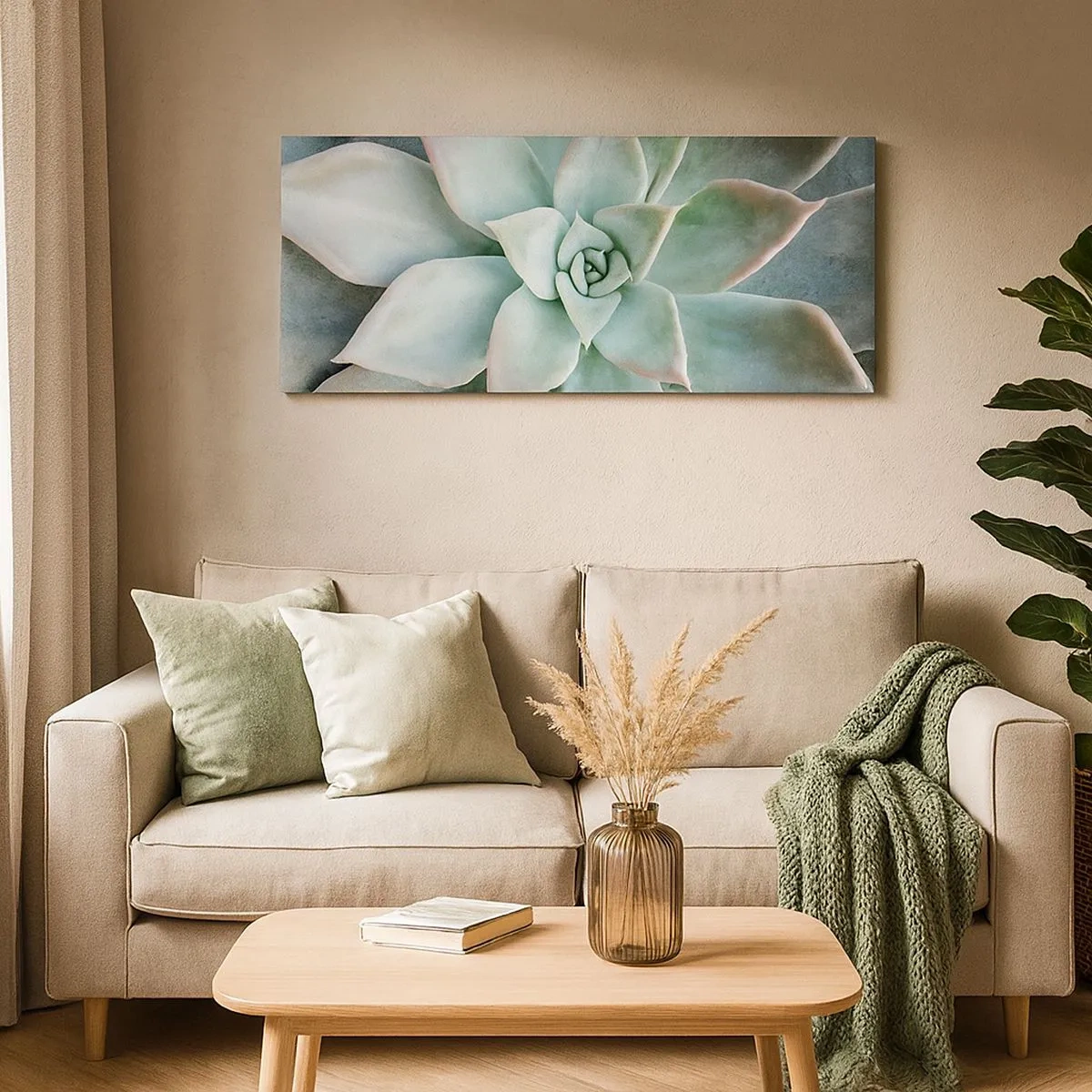 Obraz na plátne - Srdce púšte - 100x40 cm