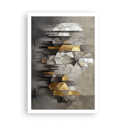Plagát - Kompozícia z ľadu a svetla - 70x100 cm