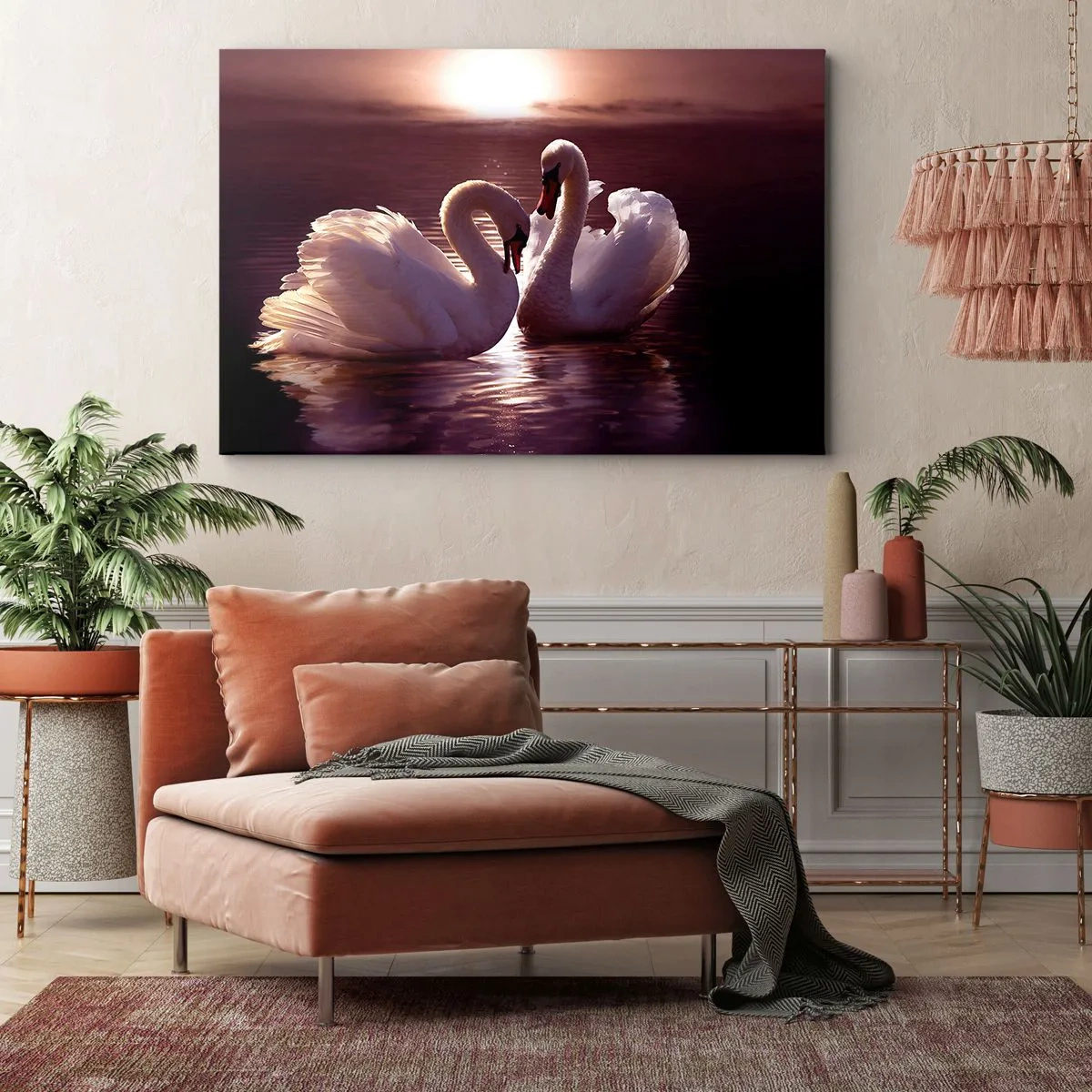 Obraz na plátne - Kým nás smrť nerozdelí - 100x70 cm