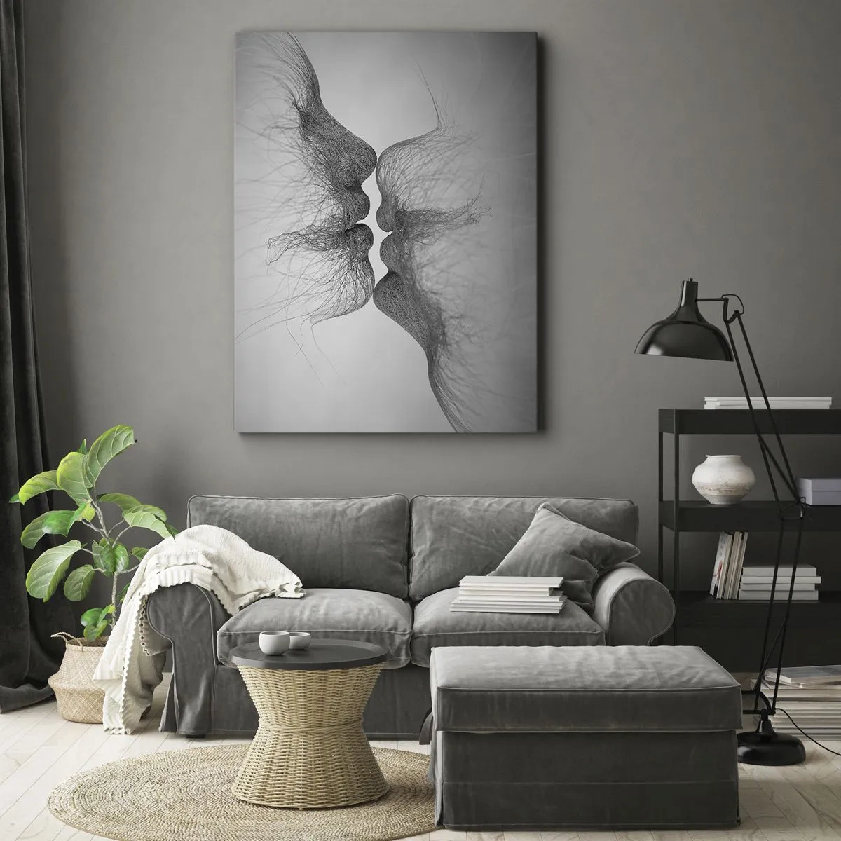 Obraz na plátne - Bozk vetra - 50x70 cm