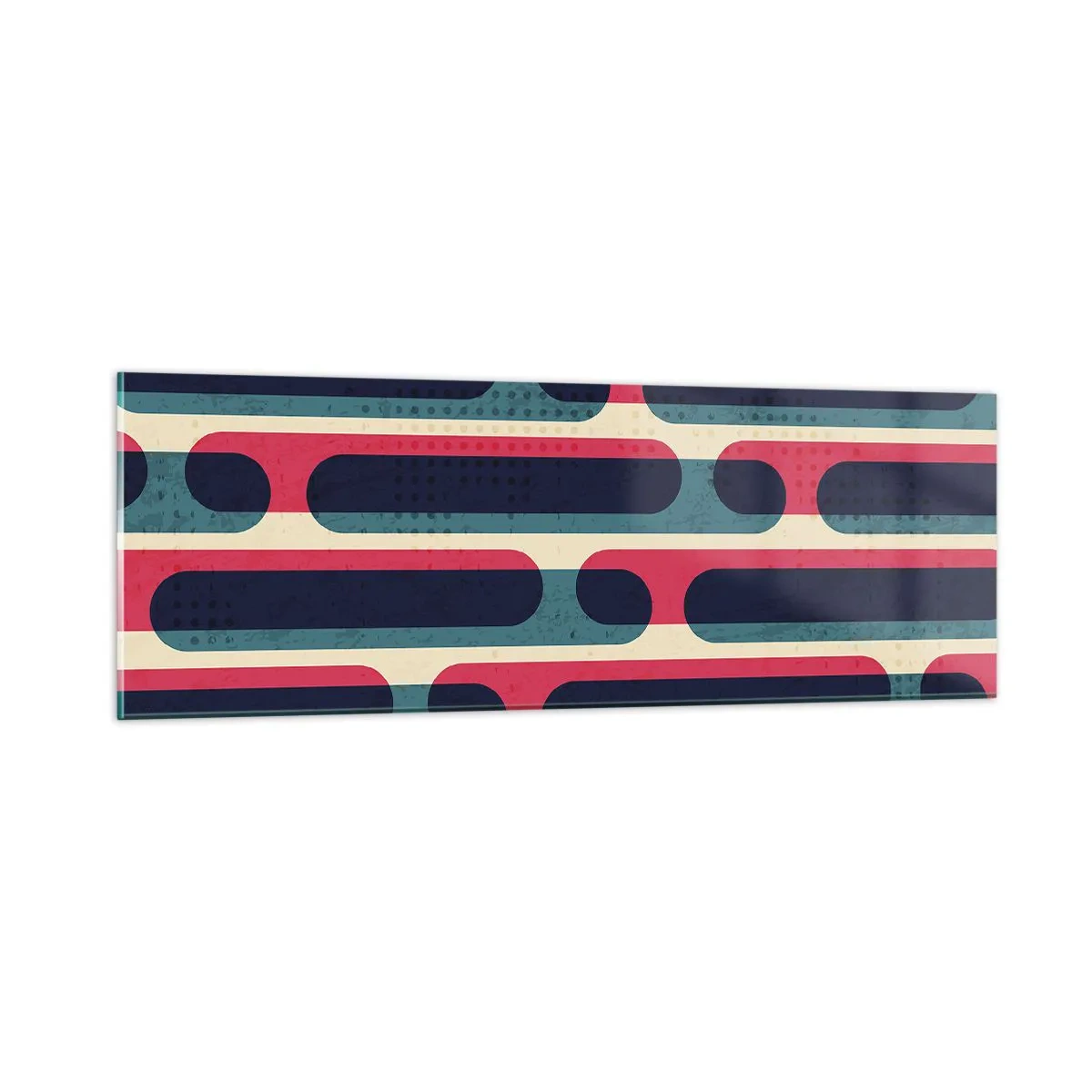 Obraz na skle - Dovnútra a dopredu - 90x30 cm