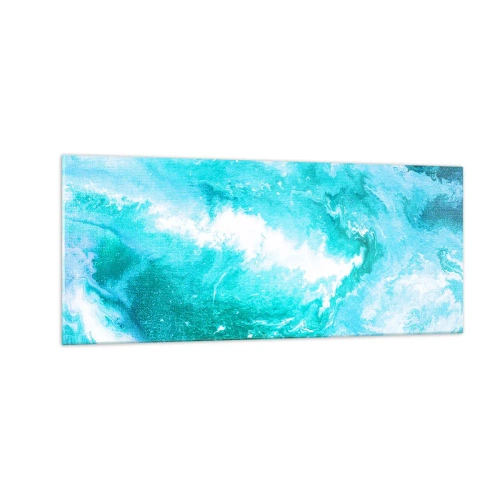 Obraz na skle - V jadre živlu - 100x40 cm