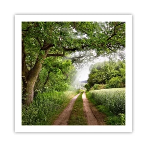 Plagát - Et in Arcadia ego - 60x60 cm