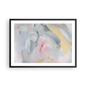 Plagát v čiernom ráme - V pastelovom svete - 70x50 cm
