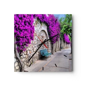 Nástenné hodiny - Stretnime sa čo najrýchlejšie - 30x30 cm