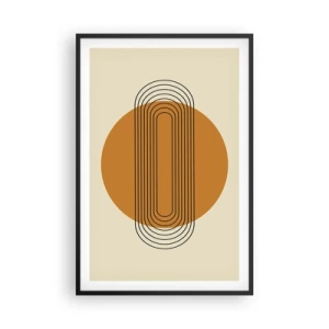 Plagát v čiernom ráme - Dokonalý plán - 61x91 cm