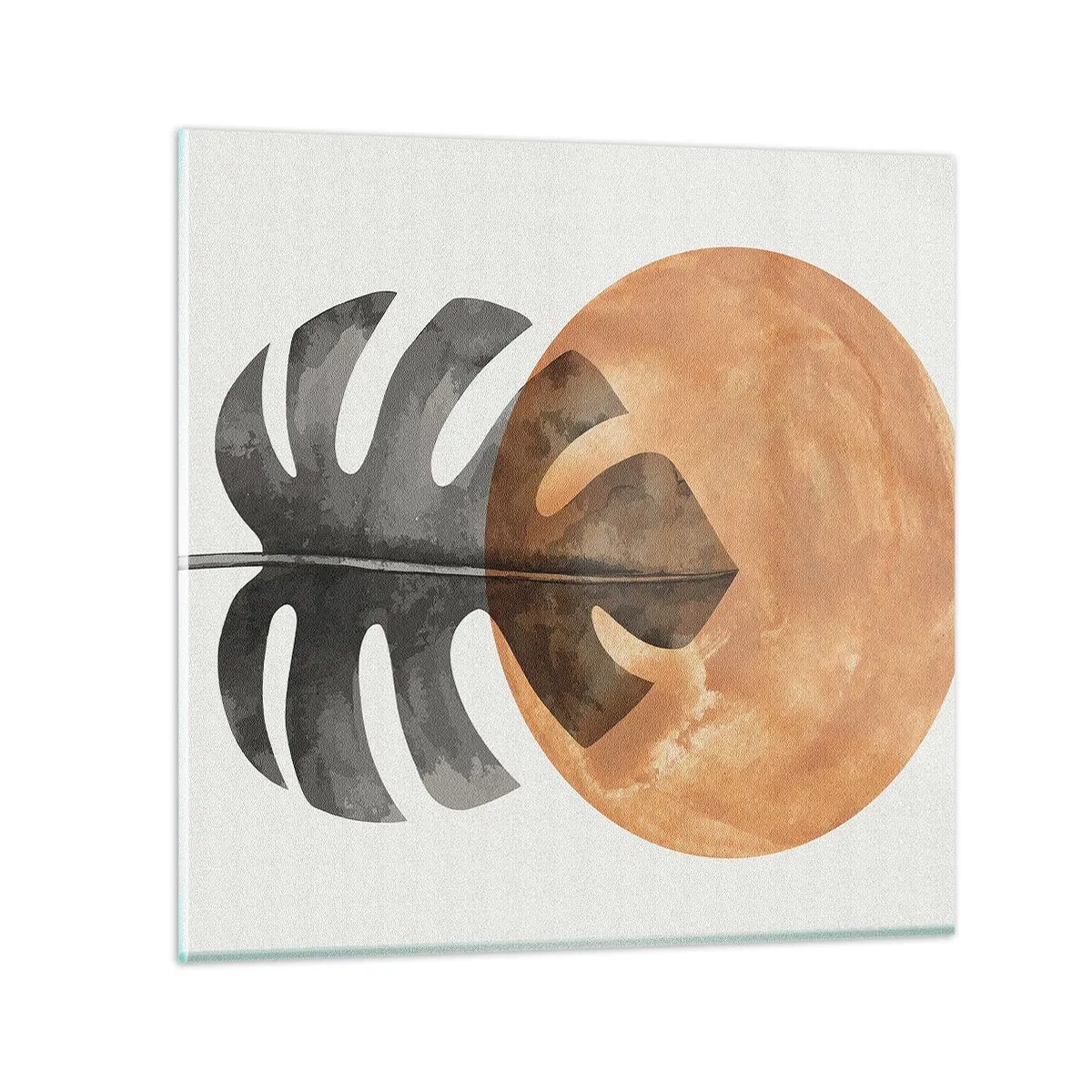 Obraz na skle - Vždy slnko - 50x50 cm