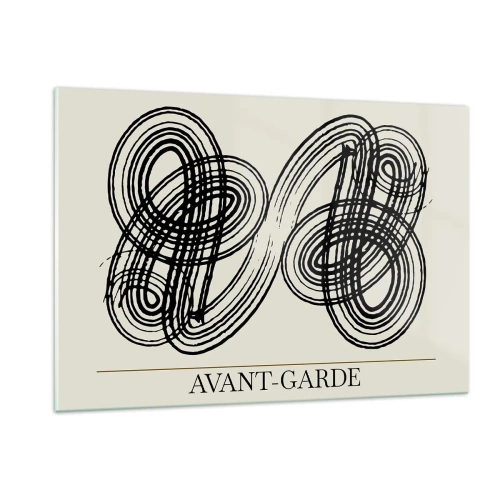 Obraz na skle - Vyšlo to spontánne - 120x80 cm