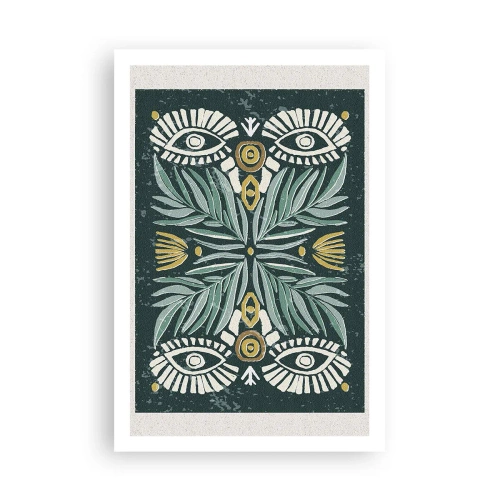 Plagát - Ako ľudová vystrihovačka - 61x91 cm