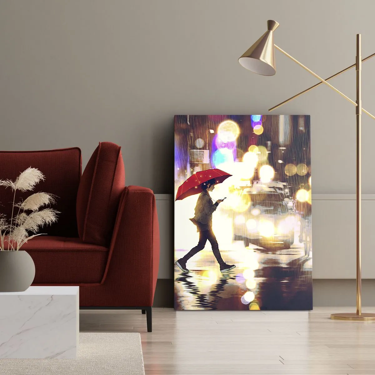 Obraz na plátne - A predsa slnečná - 55x100 cm