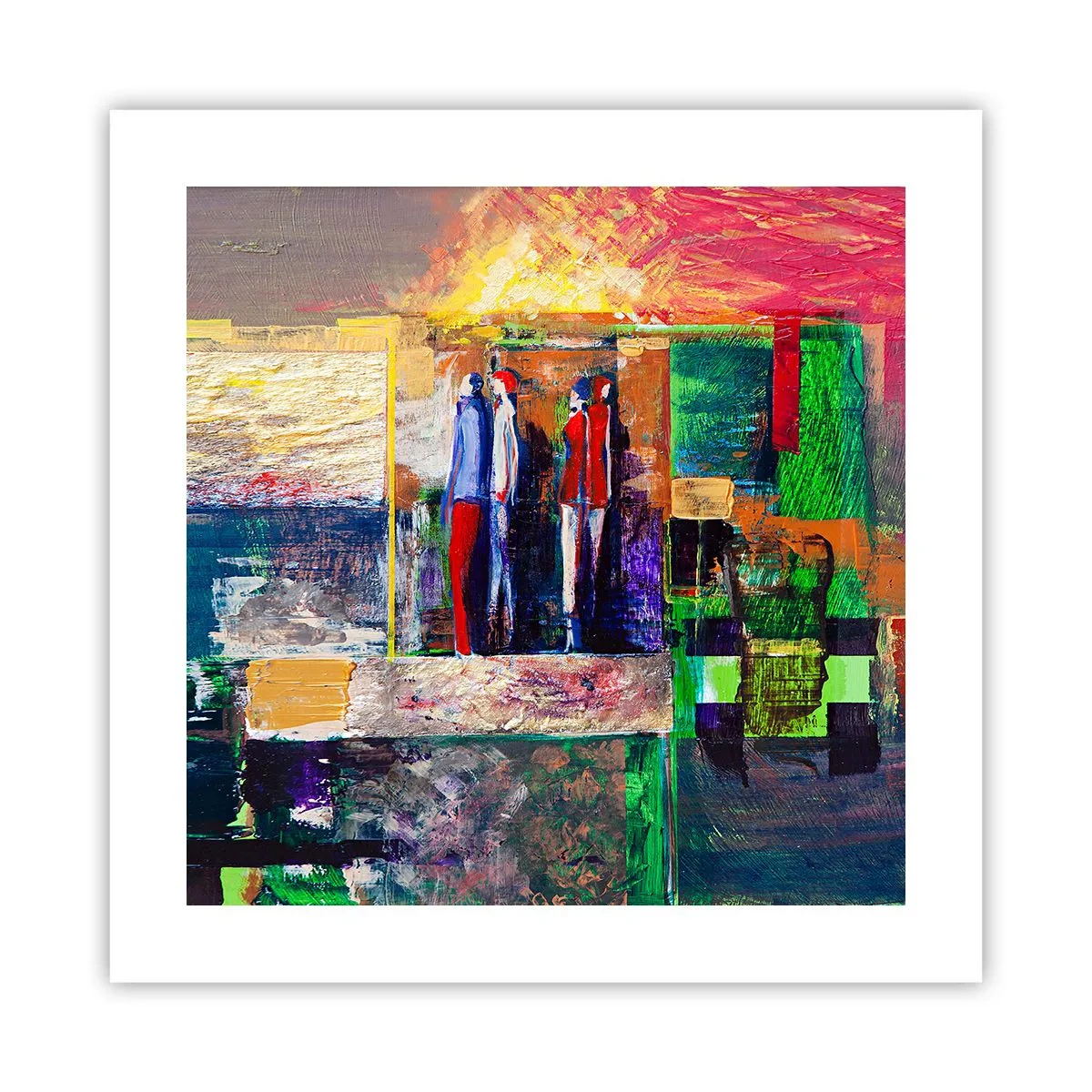 Plagát - Vzťahy a emócie - 40x40 cm