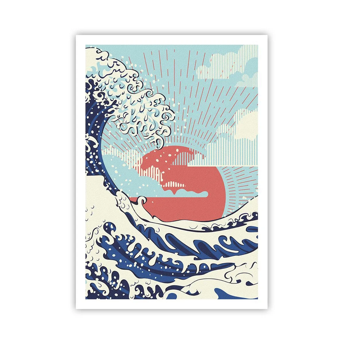 Plagát - Z japonských inšpirácií - 70x100 cm