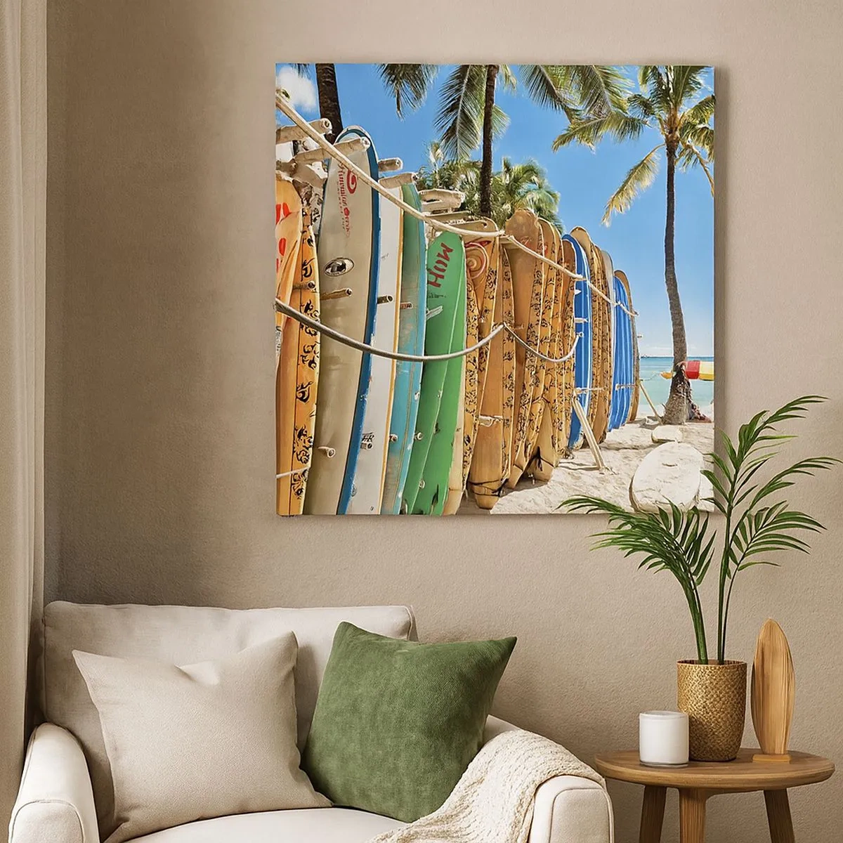 Obraz na plátne - Slnečná zábava - 30x30 cm