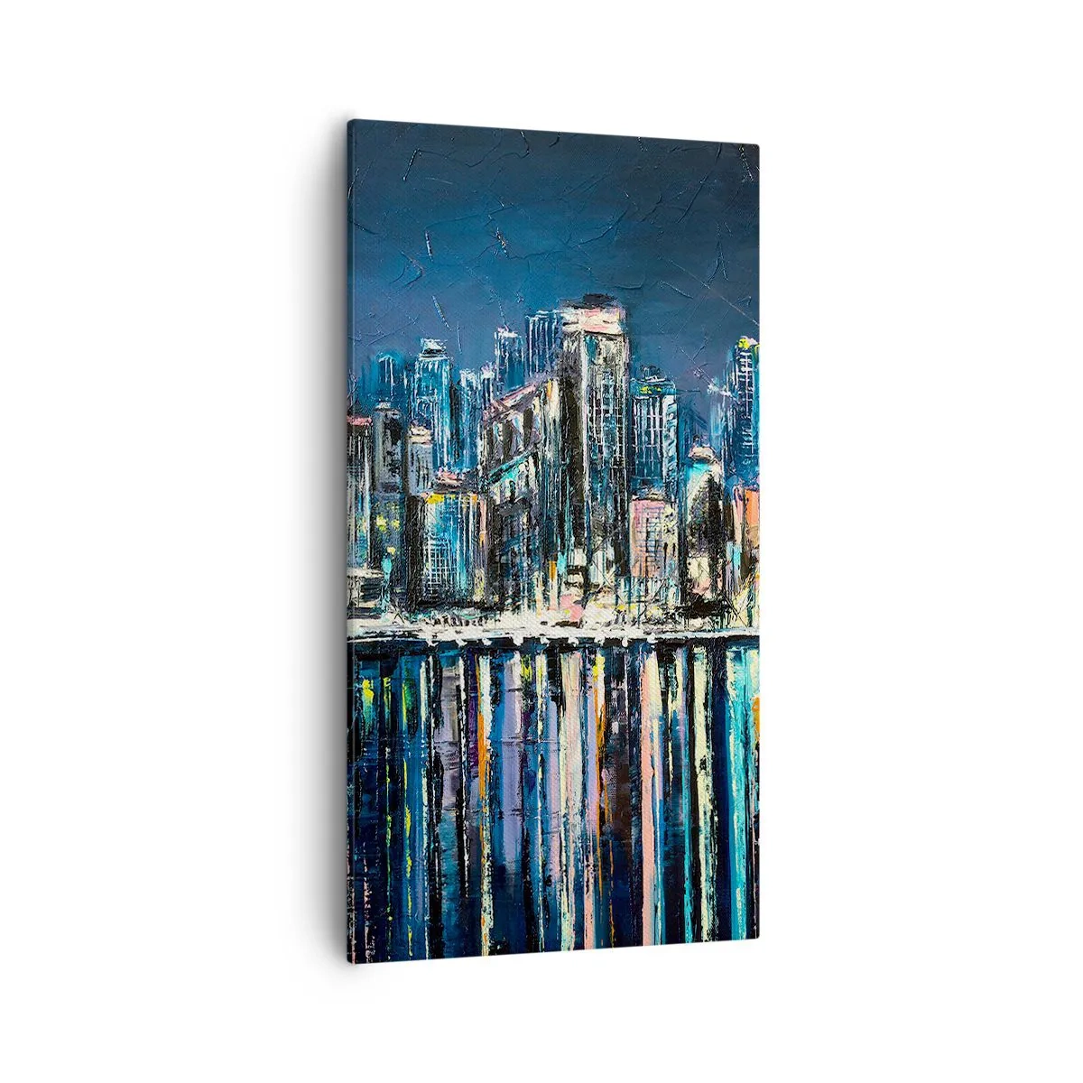 Obraz na plátne - Kaskáda svetiel - 55x100 cm