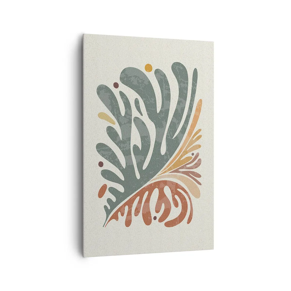 Obraz na plátne - Viacfarebný list - 80x120 cm