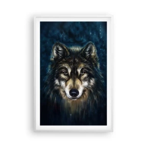 Plagát v bielom ráme - Alfa? A omega - 61x91 cm