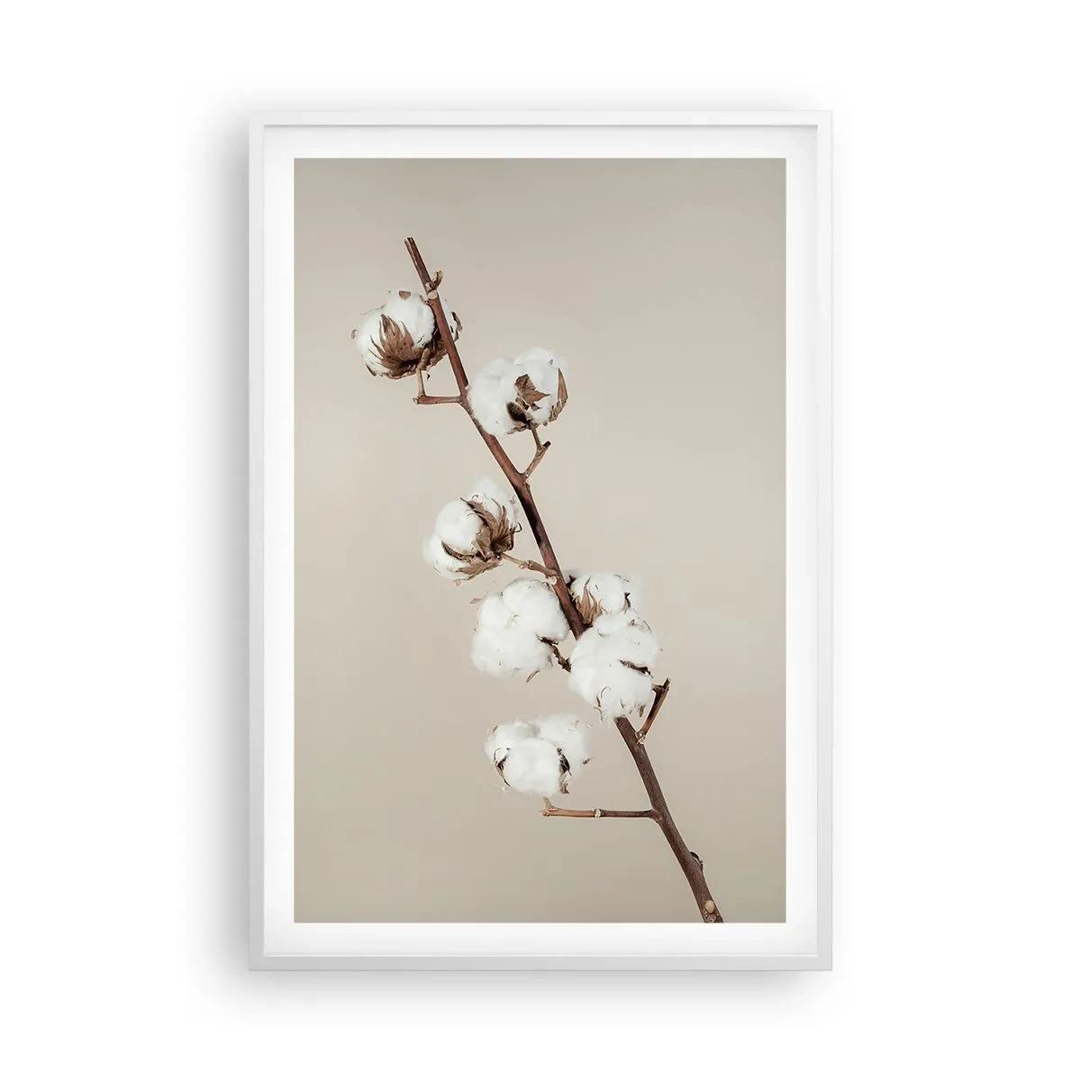 Plagát v bielom ráme - Pri zdroji mäkkosti - 61x91 cm