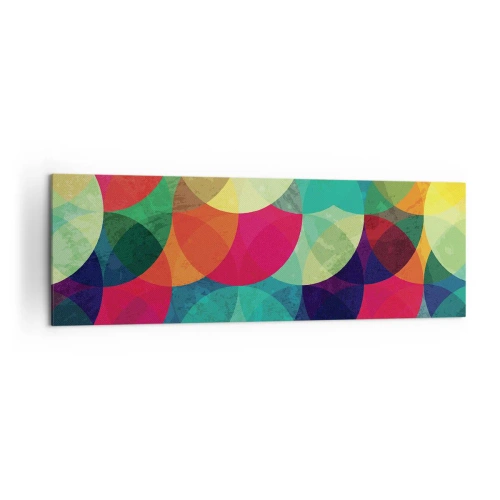 Obraz na plátne - Vstúpiť do dúhy - 160x50 cm
