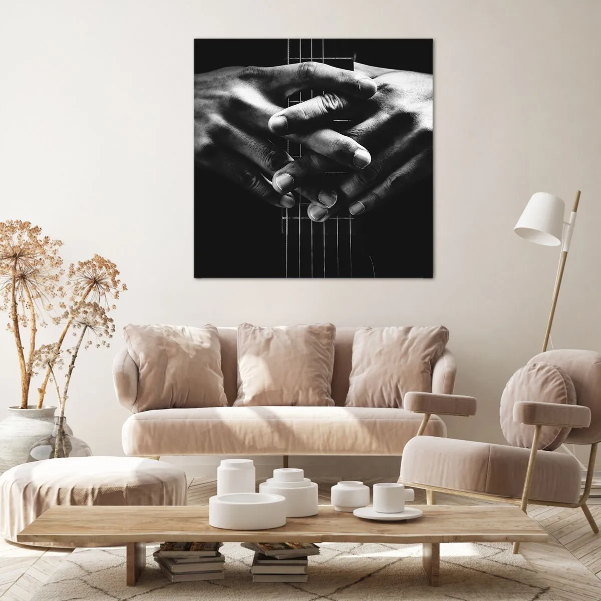 Obraz na plátne - Umelcova modlitba - 50x50 cm