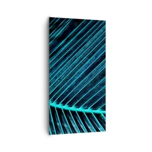 Obraz na plátne - Textúra zelene - 65x120 cm