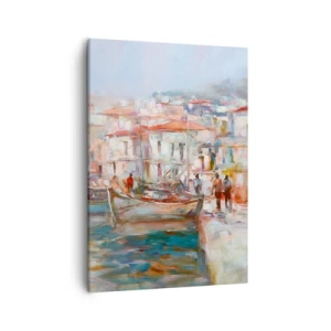 Obraz na plátne - Pastelová dovolenka - 50x70 cm