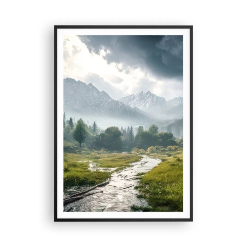 Plagát v čiernom ráme - Tam a späť - 70x100 cm