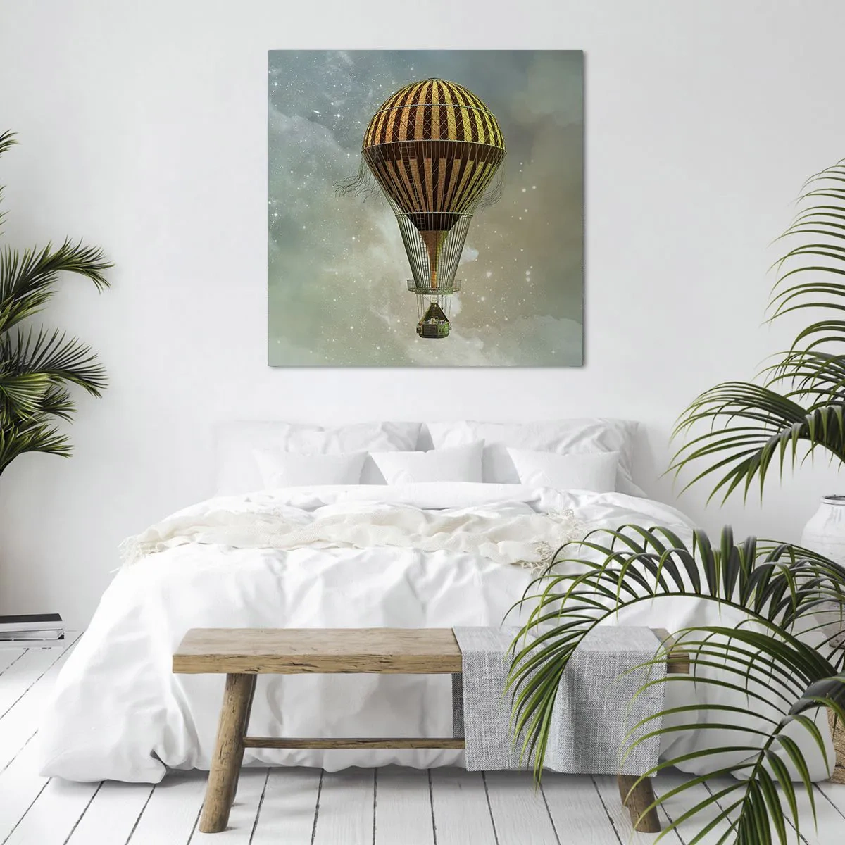 Obraz na plátne - Priekopnícke lety - 70x70 cm