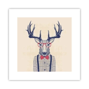 Plagát - Zábavná extravagancia - 30x30 cm