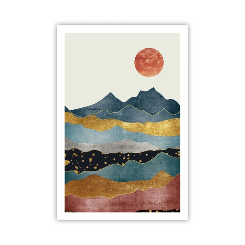 Plagát - Prierez svetom - 61x91 cm