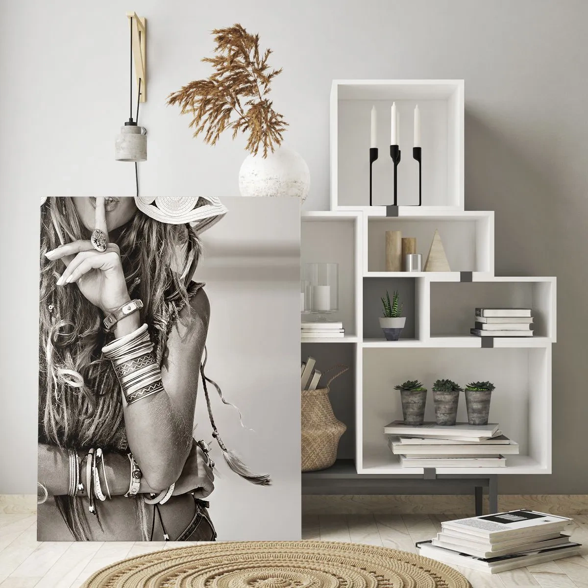 Obraz na skle - Ako dievča - 50x70 cm