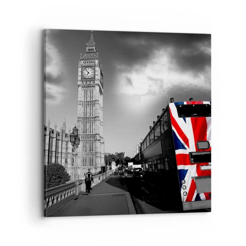 Obraz na plátne - Hrdá a veľká - 70x70 cm