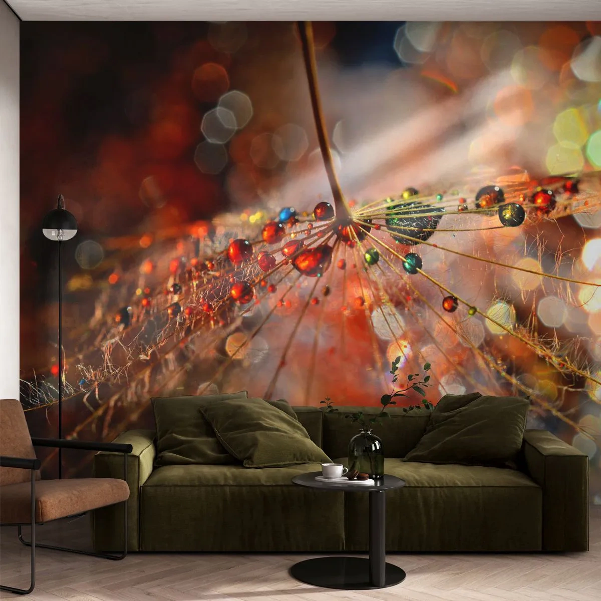 Fototapeta Premium Canvas - Navlečené na pavučinu - Abstrakcia, pavučina, Kus - 250x175 cm