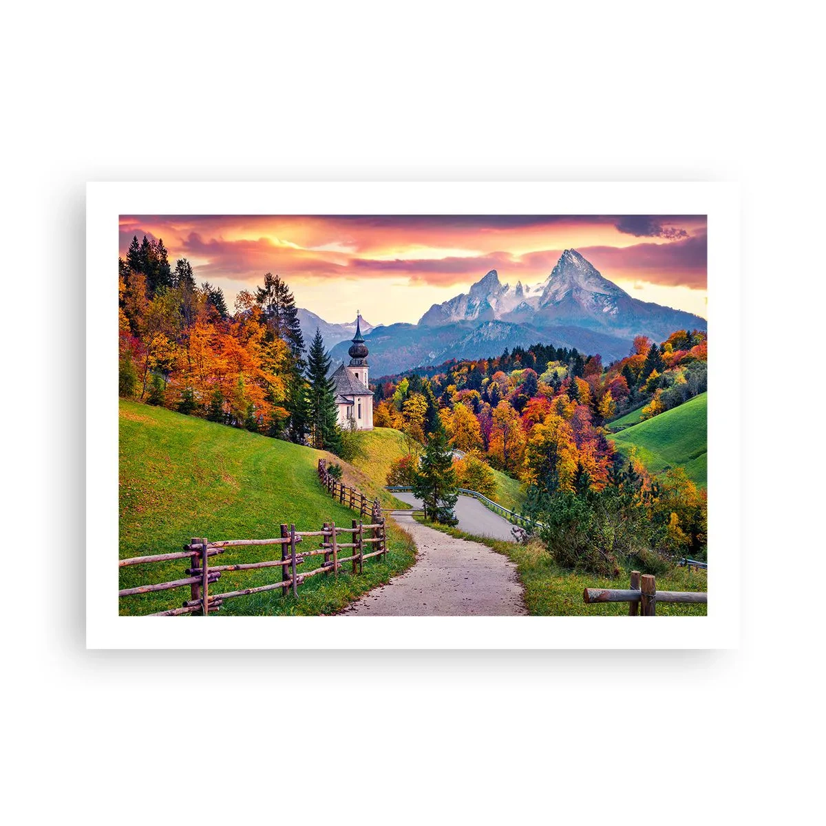 Plagát - Úplne ideálna krajina - 70x50 cm