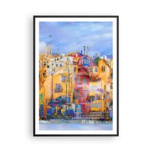 Plagát v čiernom ráme - Sme spolu - 70x100 cm