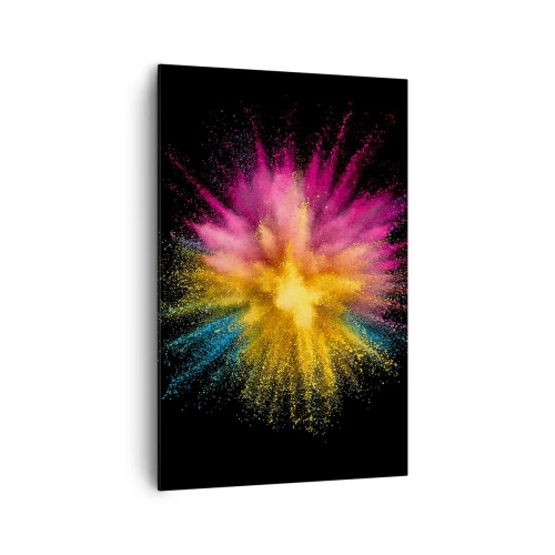 Obraz na plátne - Zrodenie farieb - 80x120 cm