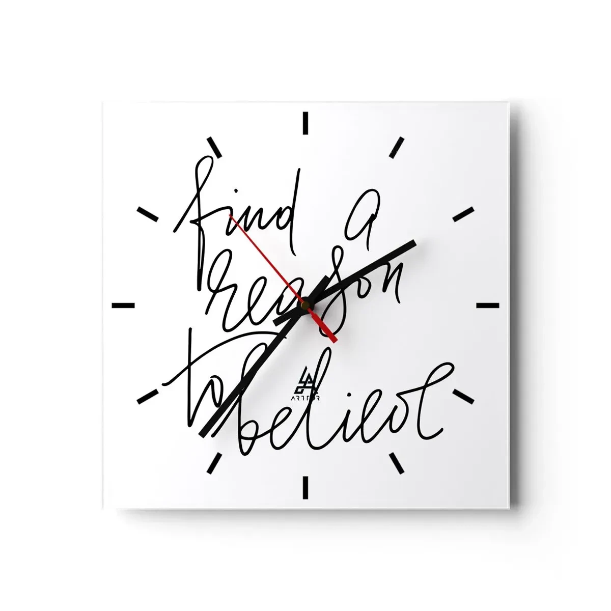 Nástenné hodiny - Je to možné - 30x30 cm