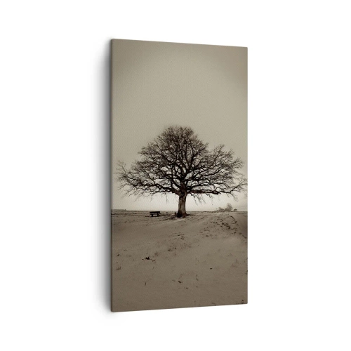 Obraz na plátne - Odtiaľ až do večnosti - 45x80 cm