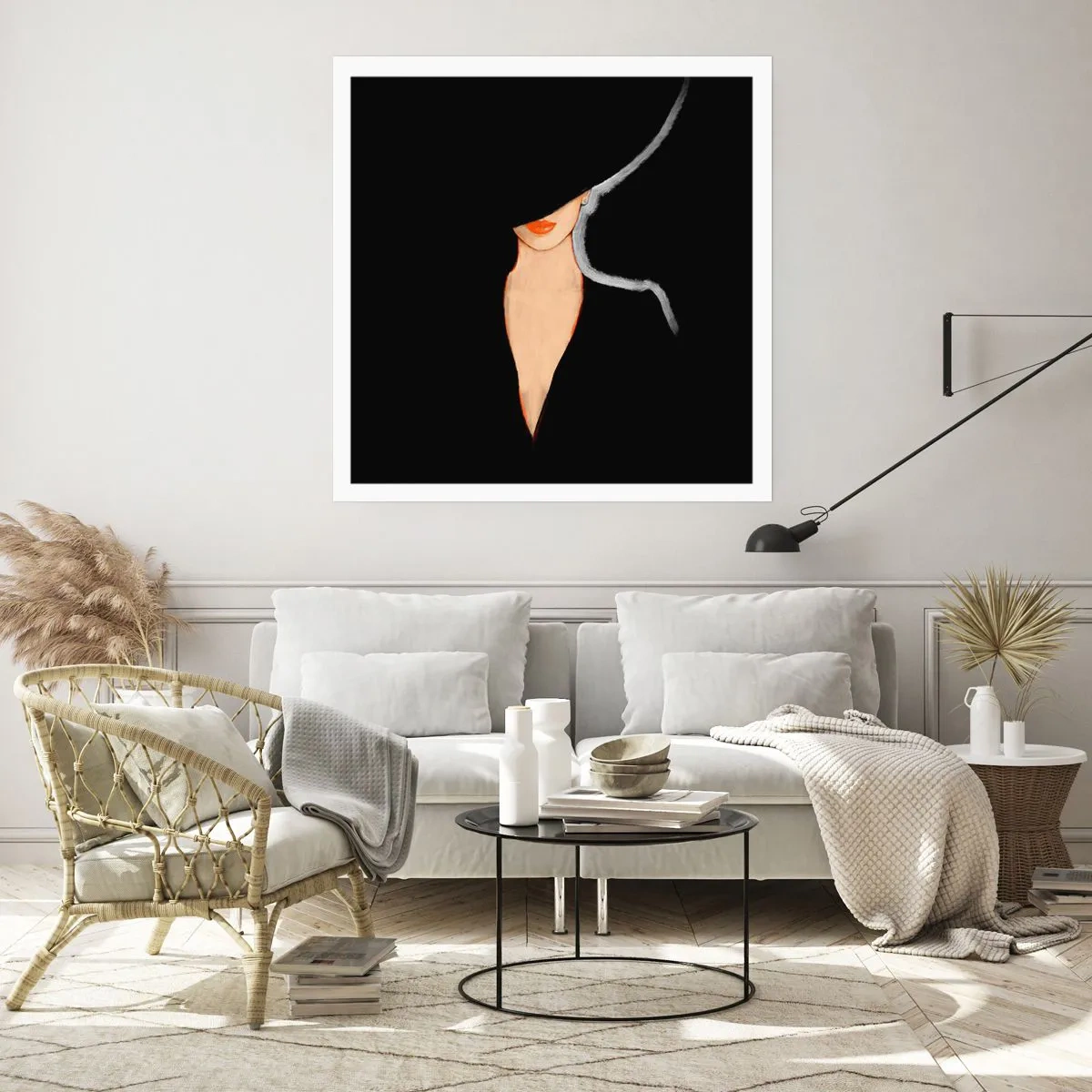 Plagát - Elegancia a štýl - 30x30 cm