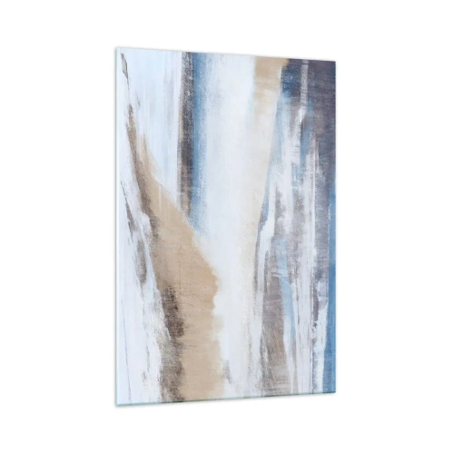 Obraz na skle - Zimná kompozícia - 70x100 cm